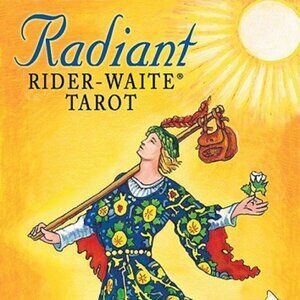 Radiant Rider-Waite Tarot, sat under Texas 100% total solar eclipse April 8,